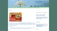 Desktop Screenshot of fruchtgesund.com